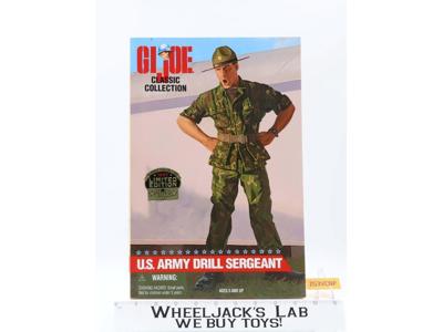 U.S. Army Drill Sergeant 12" Limited Edition 1997 GI Joe Classic Collection MISB