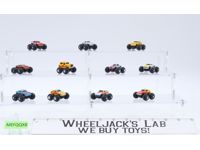Lot of 11 Micro Machines Monster Trucks 1980's Vintage Galoob Super Wheels 4x4