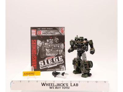 Hound 100% Complete Transformers Siege War for Cybertron 2018 Hasbro Figure