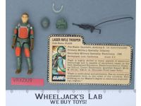 Flash V1 Straight Arm 100% Complete G.I. Joe 1982 Hasbro Vintage Action Figure