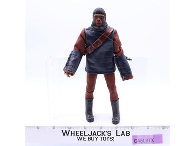 Soldier Ape Planet of the Apes Blue w/Gun Bandolier 1974 Mego 8" Vintage Figure