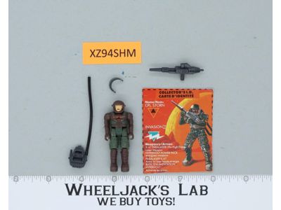 CPL. Storn 100% Complete Starcom 1986 Coleco Action Figure