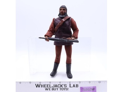 Soldier Ape Planet of the Apes Brown w/Gun Bandolier 1974 Mego 8" Vintage Figure