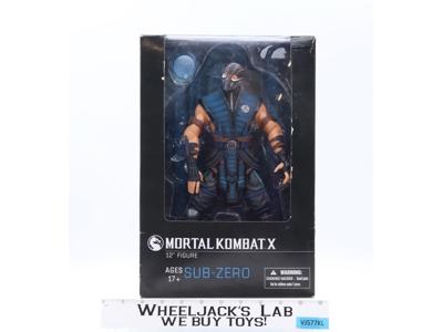 Sub-Zero 100% Complete Mortal Kombat X 2015 Mezco Toys 12" Action Figure