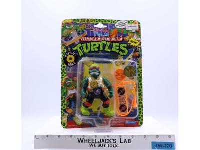 Rappin' Mike Teenage Mutant Ninja Turtles 1991 Playmates NEW MOSC SEALED