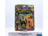 Rappin' Mike Teenage Mutant Ninja Turtles 1991 Playmates NEW MOSC SEALED