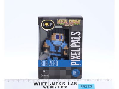 #045 Sub-Zero Mortal Kombat Klassic Pixel Pals 2017 PDP Light Up Figure NEW MISB