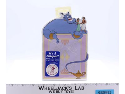 Aladdin Notepad 100 Sheets Disney Store NEW SEALED