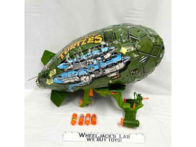 Turtle Blimp 100% Complete Teenage Mutant Ninja Turtles TMNT 1989 Playmates