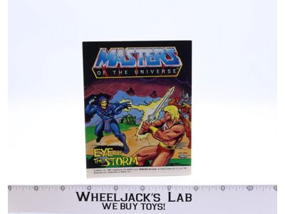 Eye Of The Storm Mini Comic Book MOTU Masters of the Universe 1985 Mattel