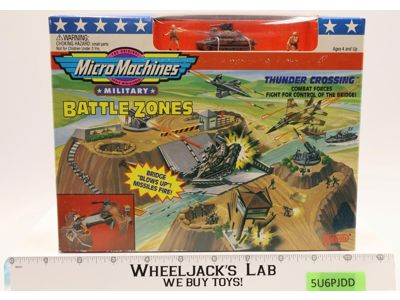 Thunder Crossing Micro Machines Battle Zones 1997 Galoob NEW MISB SEALED