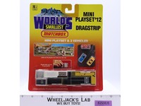 Mini Playset #12 Dragstrip Matchbox World's Smallest 1990 NEW SEALED