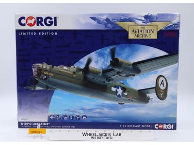 #AA34017 B-24D Liberator "Ruth-Less" Corgi Aviation Archive 1:72 Die-Cast Model