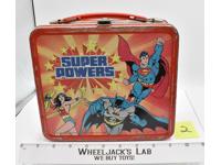 Super Powers Metal Lunchbox DC Comics Aladdin Industries 1983 Vintage