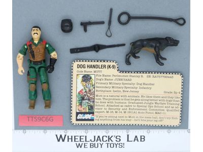 Mutt V1 100% Complete G.I. Joe 1984 Hasbro Vintage Action Figure