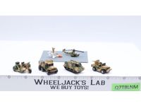 Lot of 6 Military Vehicle Micro Machines 1987-89 Galoob Vintage