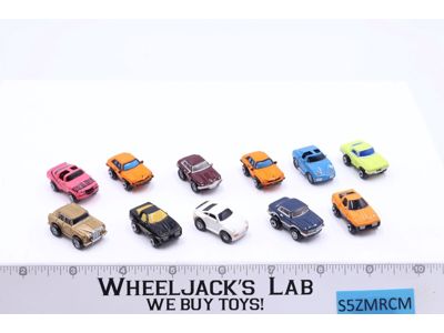 Lot of 11 Misc Car/Trucks/Vehicles 1988-89 Vintage Galoob Micro Machines