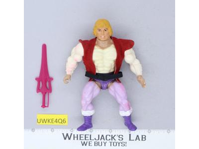 Prince Adam 100% Complete He-Man Masters of the Universe MOTU 1984 Mattel Figure