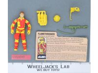 Blowtorch V1 100% Complete G.I. Joe 1984 Hasbro Vintage Action Figure