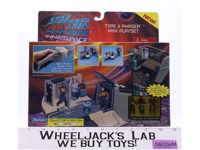 Type II Phaser Star Trek Next Generation Interspace Mini Playset NEW SEALED