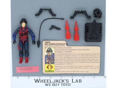 Scrap Iron V1 100% Complete G.I. Joe 1984 Hasbro Vintage Action Figure