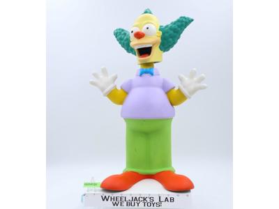 Krusty the Klown Bobblehead Bank The Simpsons 2007 Funko 23" Action Figure