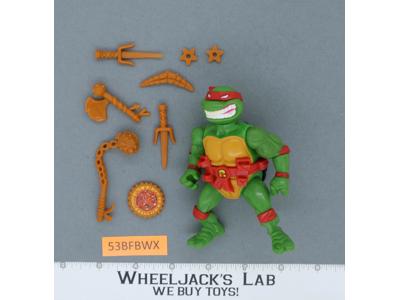 Storage Shell Raphael 100% Complete Teenage Mutant Ninja Turtles Playmates 1991