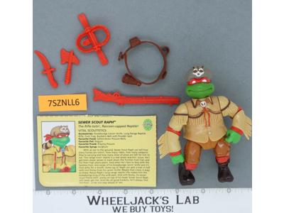 Sewer Scout Raph 100% Complete Teenage Mutant Ninja Turtles TMNT 1992 Playmates