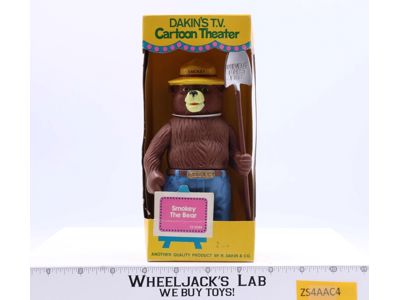 Smokey the Bear T.V. Cartoon Theater 1976 R. Dakin "8" Figure NEW MIB