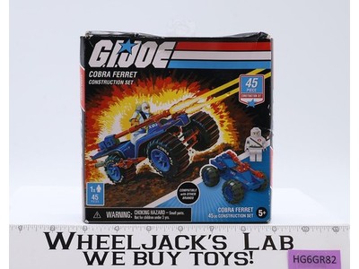 Cobra Ferret Construction Set 45 Pc GI Joe 2020 Hasbro Action Figure Vehicle NEW