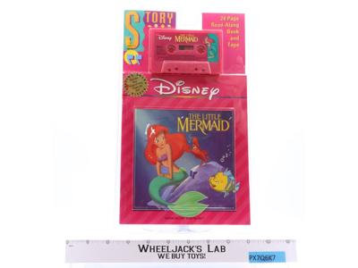 The Little Mermaid Story Book & Tape Walt Disney Records NEW SEALED