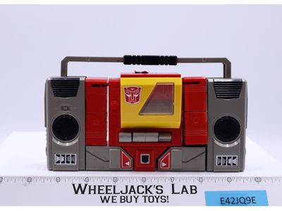 Blaster 1985 Vintage G1 Transformers Boombox Action Figure