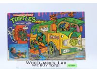Party Wagon 100% Complete W/Box Teenage Mutant Ninja Turtles 1989 Playmates