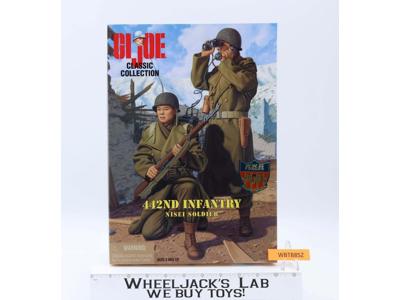442ND Infantry Nisei Soldier WWII Forces GI Joe Classic Collection MISB Kenner
