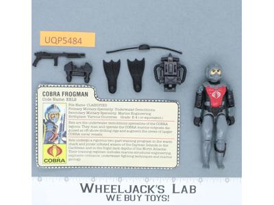 Eels V1 100% Complete G.I. Joe 1985 Hasbro Vintage Action Figure