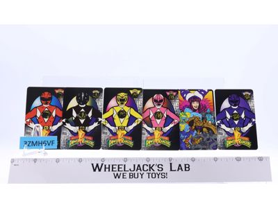 Megazord Puzzle Cards Mighty Morphin Power Rangers 1994 Saban
