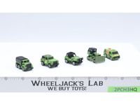 Lot of 5 Military Vehicle Micro Machines 1987-89 Galoob Vintage