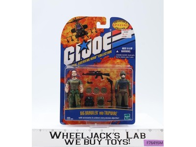 Big Brawler and Tripwire GI Joe Collector's Edition ARAH 2000 Hasbro NEW MOSC