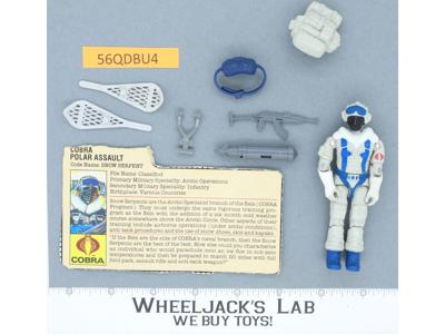 Snow Serpent V1 100% Complete G.I. Joe 1985 Hasbro Vintage Action Figure