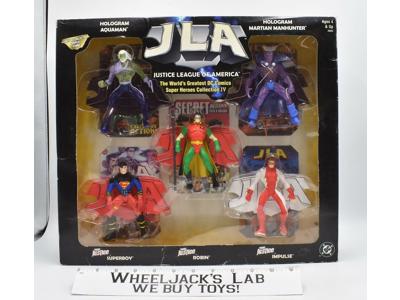 JLA Super Heroes Collection IV 4 Hasbro Justice League Of America MISB Figures