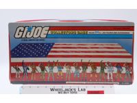 GI Joe Collectors Case 24 Action Figures W/TRAYS 1984 Tara Toy Accessory
