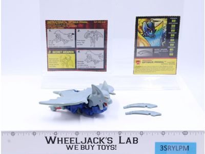 Optimus Primal Bat 100% Complete Transformers Beast Wars 1996 Hasbro Figure
