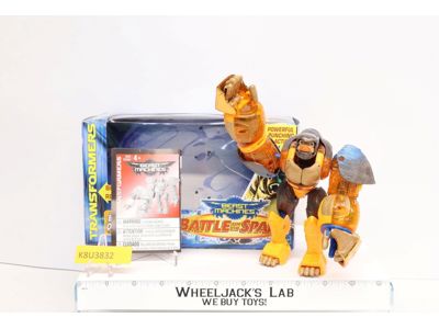 Blast Punch Optimus Primal 100% Complete Transformers Beast Machines 2000 Hasbro
