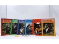 Lot of 6 Star Wars ROTJ Activity Coloring and Puzzle Books 1983 Happy House