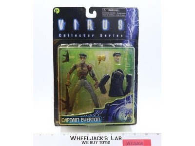 Captain Everton Virus Collector Series 1998 ReSaurus Action Figure NEW SEALED