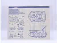 Dominator 1987 ORIGINAL Instructions / Blueprints G.I. Joe Hasbro