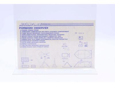 Forward Observer 1985 ORIGINAL Instructions / Blueprints G.I. Joe