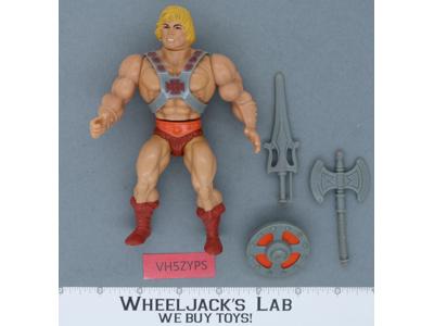 He-Man 100% Complete He-Man Masters of the Universe MOTU 1982 Mattel Vintage