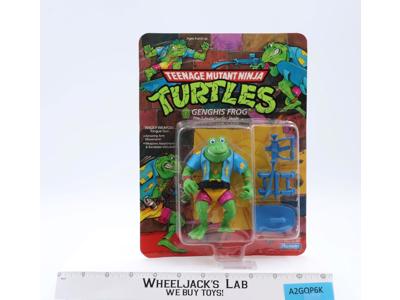 Genghis Frog Teenage Mutant Ninja Turtles TMNT 1989 Playmates NEW MOSC SEALED