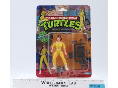 April O'Neil 10-Back Teenage Mutant Ninja Turtles TMNT 1988 Playmates NEW SEALED